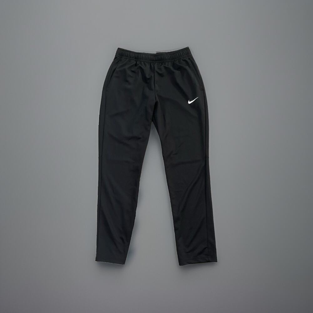 Nike Dri-FIT Women Medium Black Athletic Training Pants Straight Leg Drawstring